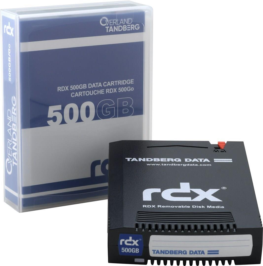 Overland-Tandberg 8541-RDX RDX 500 GB Schwarz