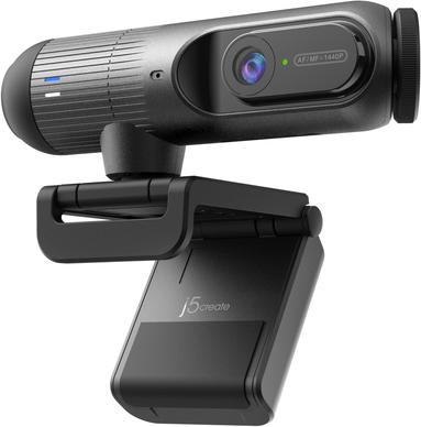 J5CREATE 2K AI-POWERED WEBCAM WITH AUTO-FOCUS (JVU302-N)