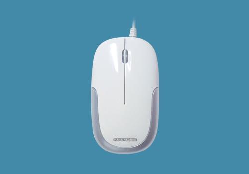 Man & Machine C Mouse Maus Beidhändig USB Typ-A Laser 1000 DPI (CM/W5)