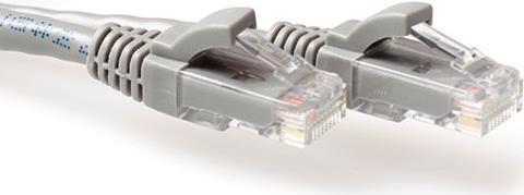 ACT Grey 30 meter U/UTP CAT6 patch cable snagless with RJ45 connectors. Cat6 u/utp snagless gy 30.00m (IS8030)