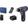 Bosch GSR Professional 12V-15 - Bohrer/Schrauber - schnurlos - 2 Geschwindigkeiten 10 mm - 30 N·m - 2 Akkus - 12 V (060186810G)