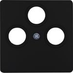 Kopp Abdeckung Abdeckung Paris Schwarz (matt) 335050189 (335050189)