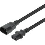 MANHATTAN Stromkabel Verlängerung IEC Stecker auf IEC Buchse, 3 m (301312)