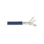 InLine® Patchkabel Cat.6A, S/FTP (PiMf), halogenfrei, 500MHz, blau, 100m (76899B)