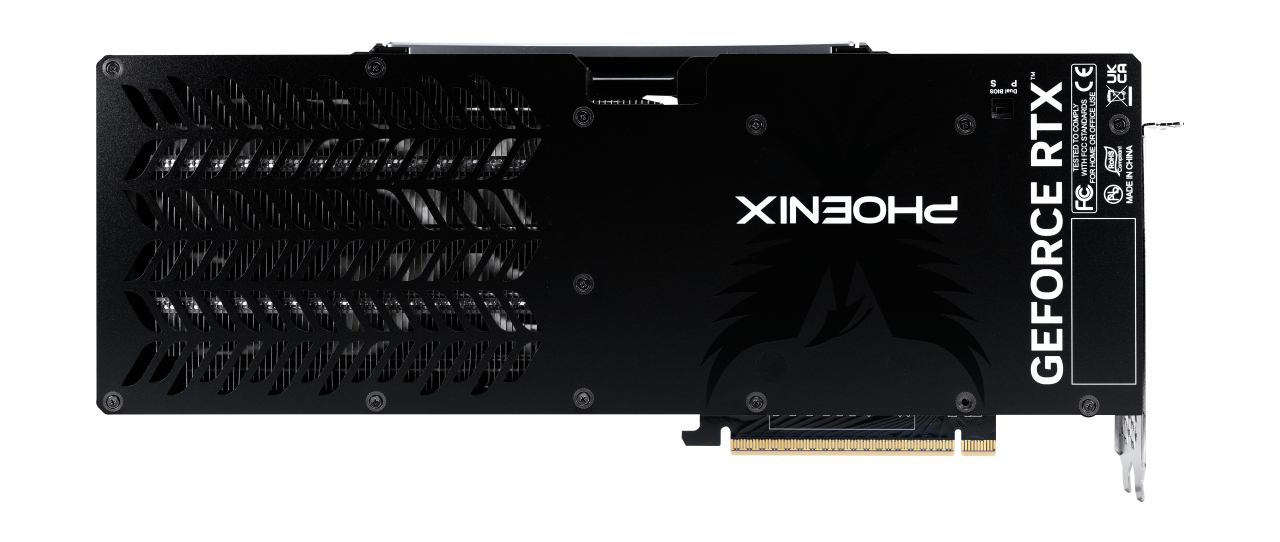 Gainward GeForce RTX 5080 Phoenix GS Grafikkarte 16 GB GDDR7 2700 MHz Schwarz, Silber