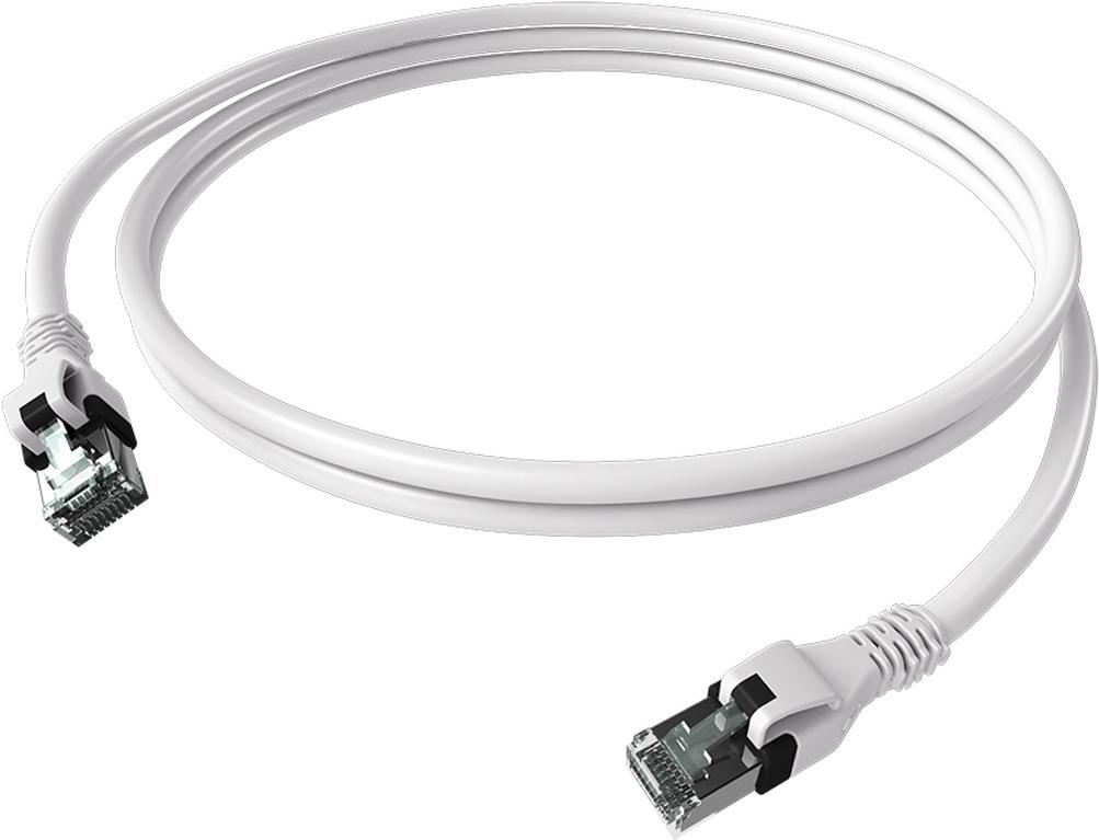 ZVK EasyLan CPP1OWAWAW0010 DualBoot Push Patchkabel Kat.6A geschirmt weiß 1,0m (CPP1OWAWAW0010)