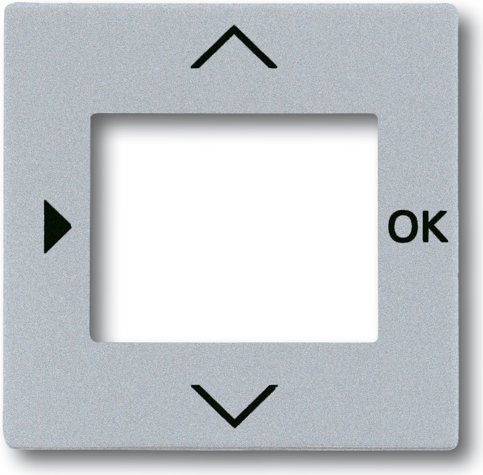 Busch Jaeger 2CKA006430A0305 Wandplatte/Schalterabdeckung Silber (2CKA006430A0305)