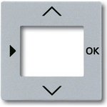 Busch Jaeger 2CKA006430A0305 Wandplatte/Schalterabdeckung Silber (2CKA006430A0305)