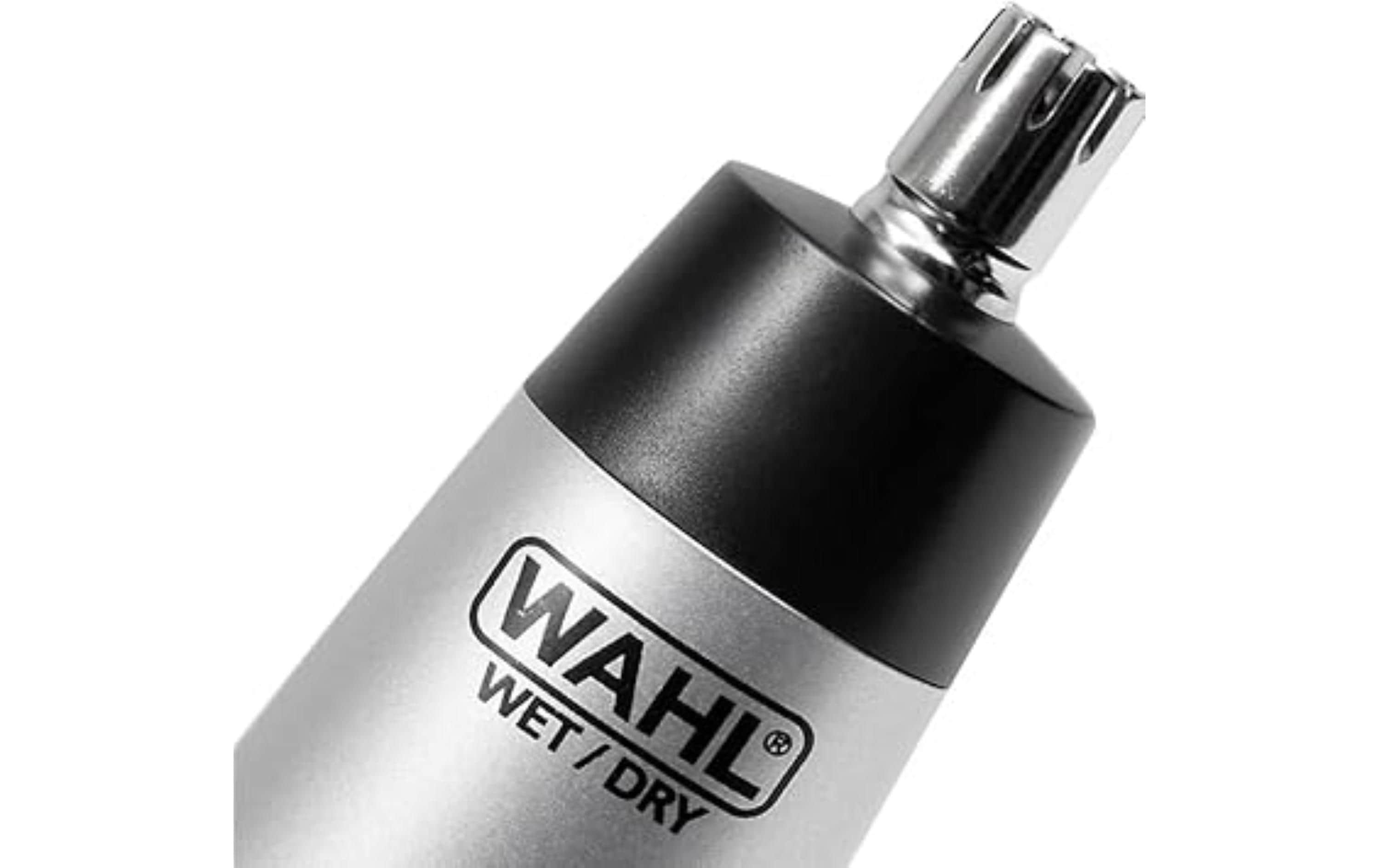 Wahl 05642 Präzisions-Trimmer für Nasen- und Ohrenhaar Schwarz, Silber