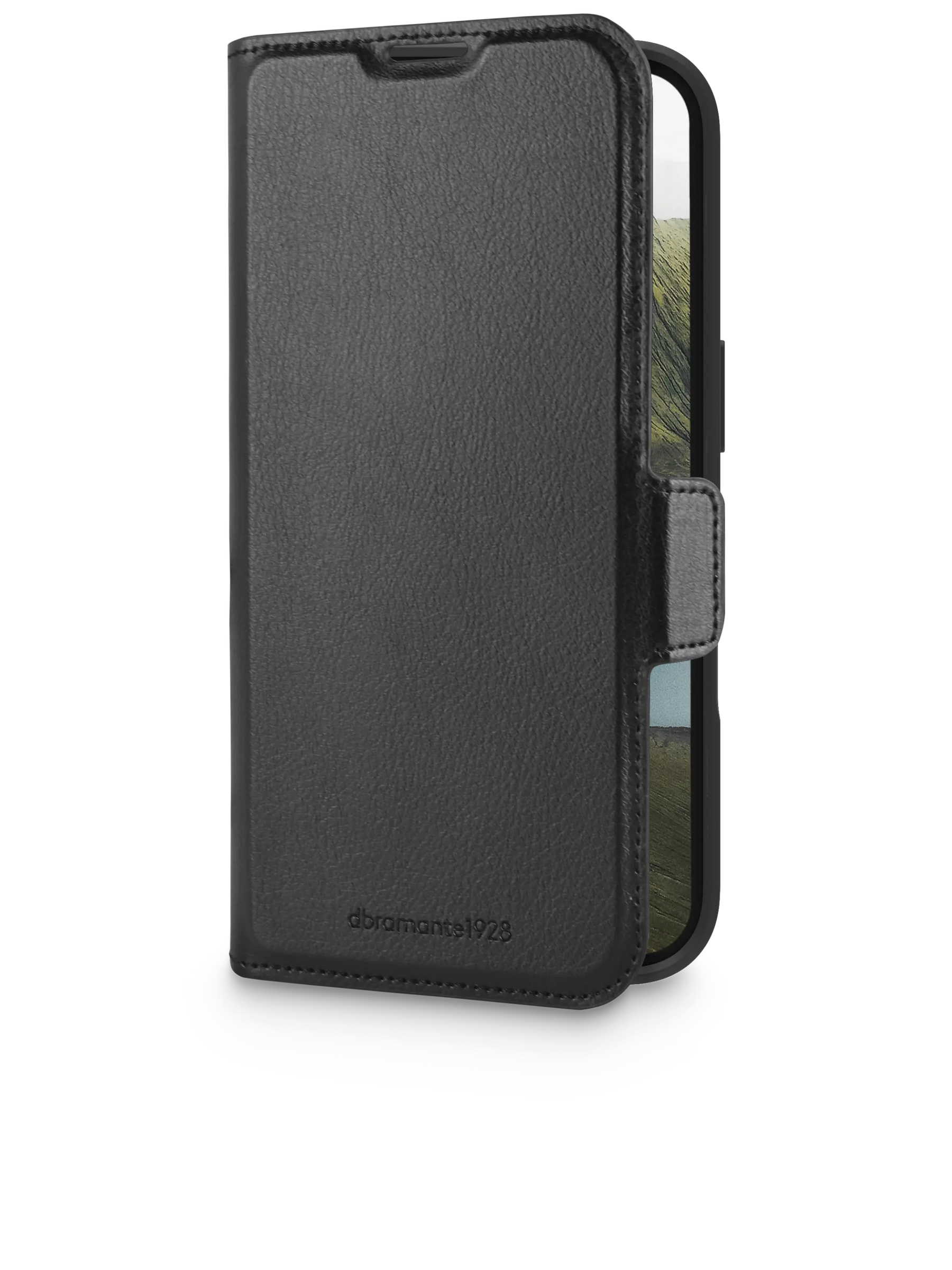 dbramante1928 Oslo Pro Flip-Hülle für Samsung Galaxy S24 FE 6.7" Schwarz