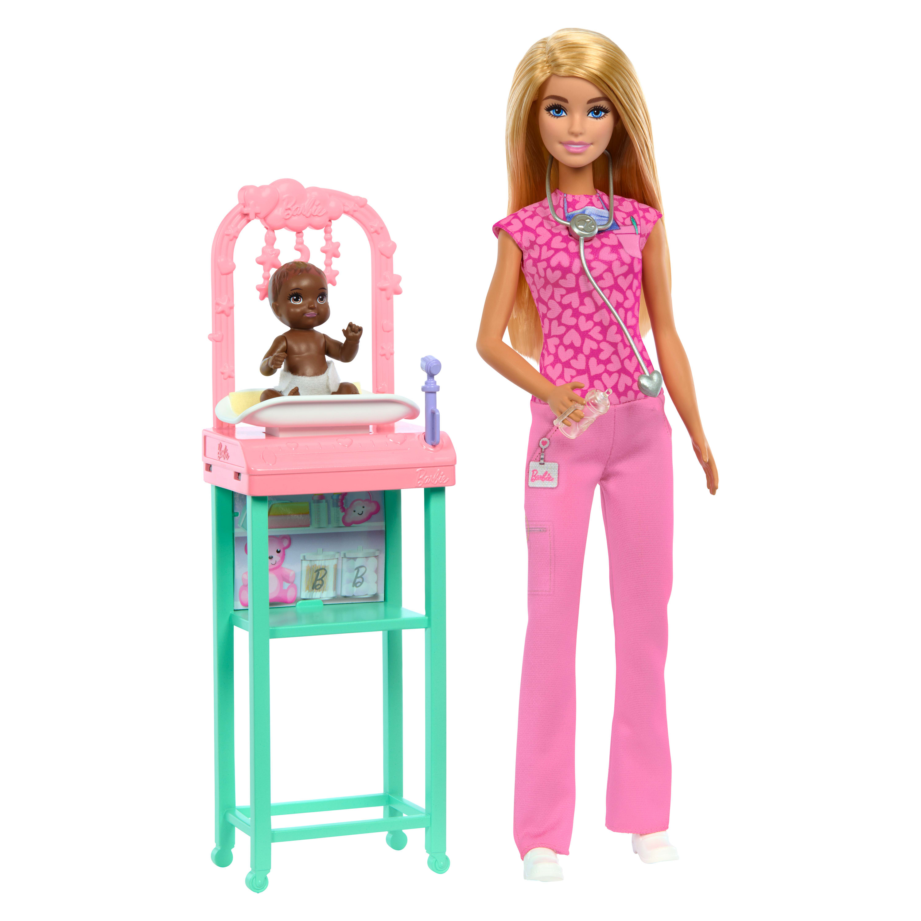 Mattel Barbie Deluxe Karrieren Kinderärztin Spielset Mehrfarbig