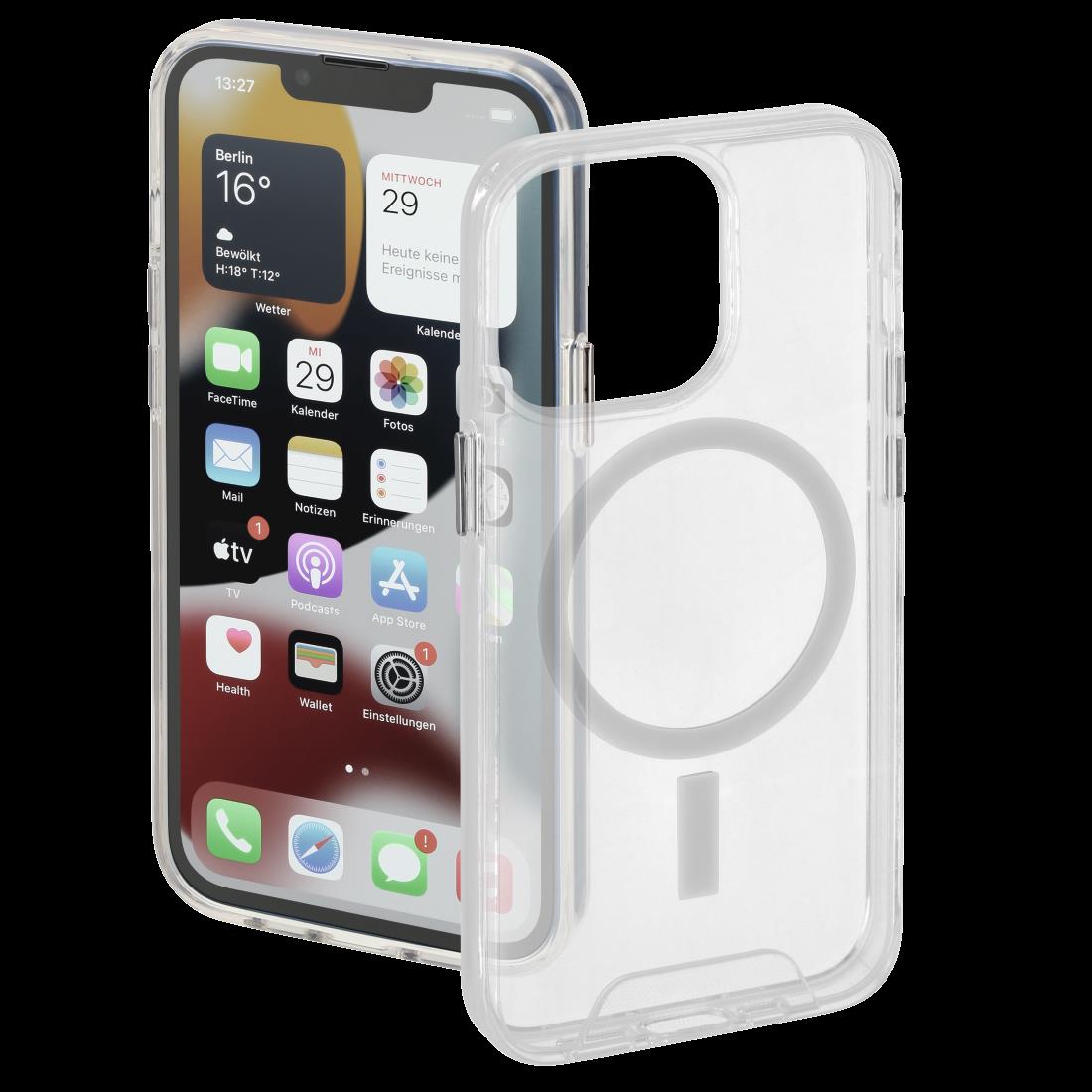 HAMA MagCase Safety Cover Apple iPhone 14 Pro Transparent