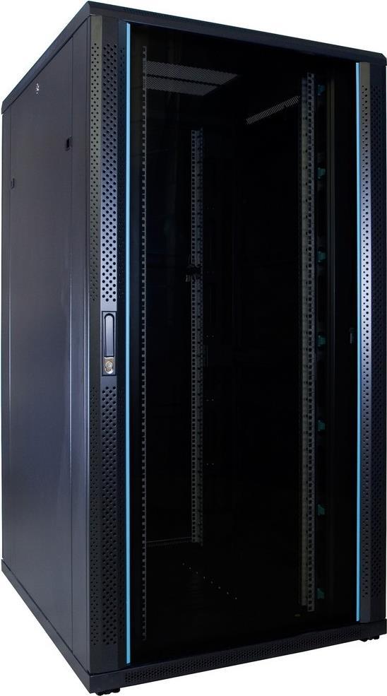 DSIT 32 HE 19” Serverschrank, mit Glastür (BxTxH) 800 x 1000 x 1600mm (DS8032)