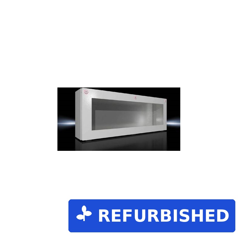 Rittal KX 1613.000 Installations-Gehäuse, Wand-Gehäuse 400 x 160 x 500 Stahlblech Lichtgrau (RAL 7035) 1 St. (1613000) (geöffnet)