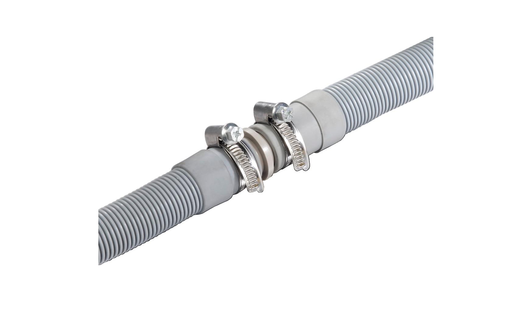 Xavax Ablaufschlauchverbinder Ø 20 mm Grau