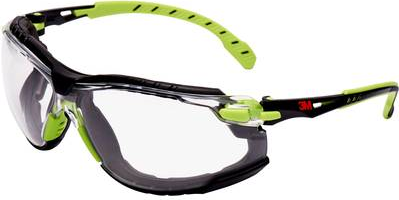 3M Schutzbrille Solus 1000-Set EN 166,EN 170,EN 172 Bügel grün,Scheiben klar PC 3M (S2SGAFKT)