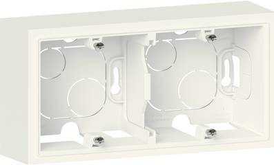 Legrand Aufputzgehäuse 2 Einsätze 600042 Dooxie (600042)