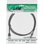 InLine 71905S U/FTP (STP) Schwarz 5m Cat6a Netzwerkkabel (71905S)