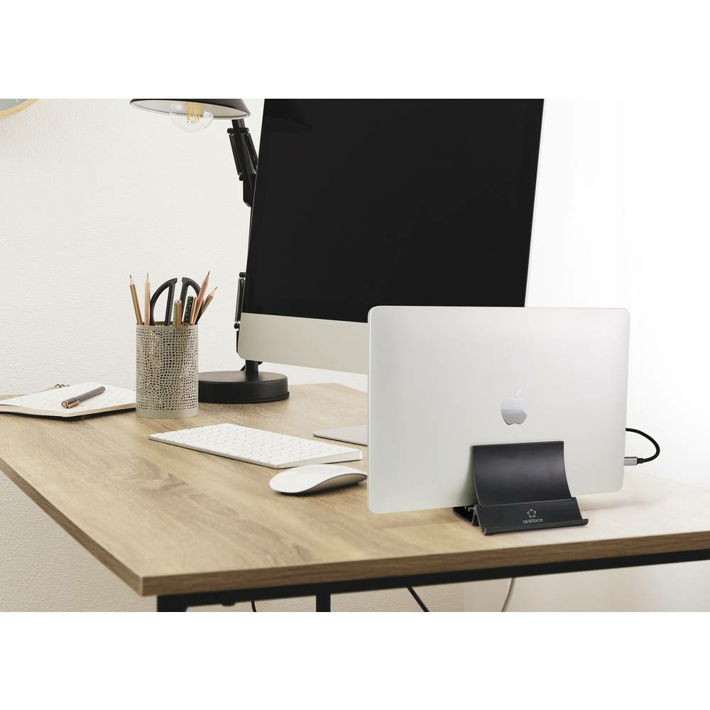 Renkforce RF-5043392 Laptop- & Tablet-Ständer bis 15,6" Schwarz