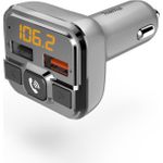 Hama Bluetooth® FM-Transmitter für Autoradio, Freisprecheinrichtung, 2x USB-Port (00201631)