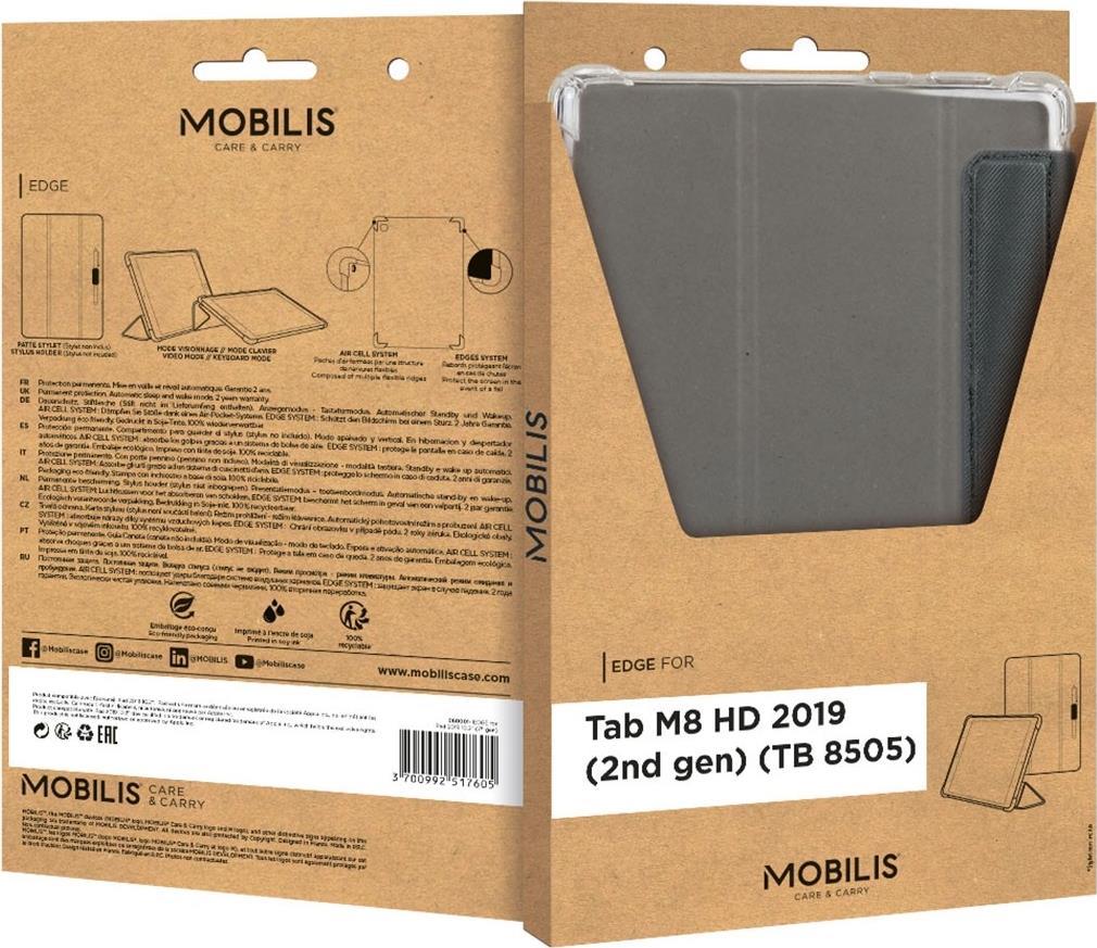 Mobilis Edge 20,3 cm (8" ) Folio Schwarz (060003)