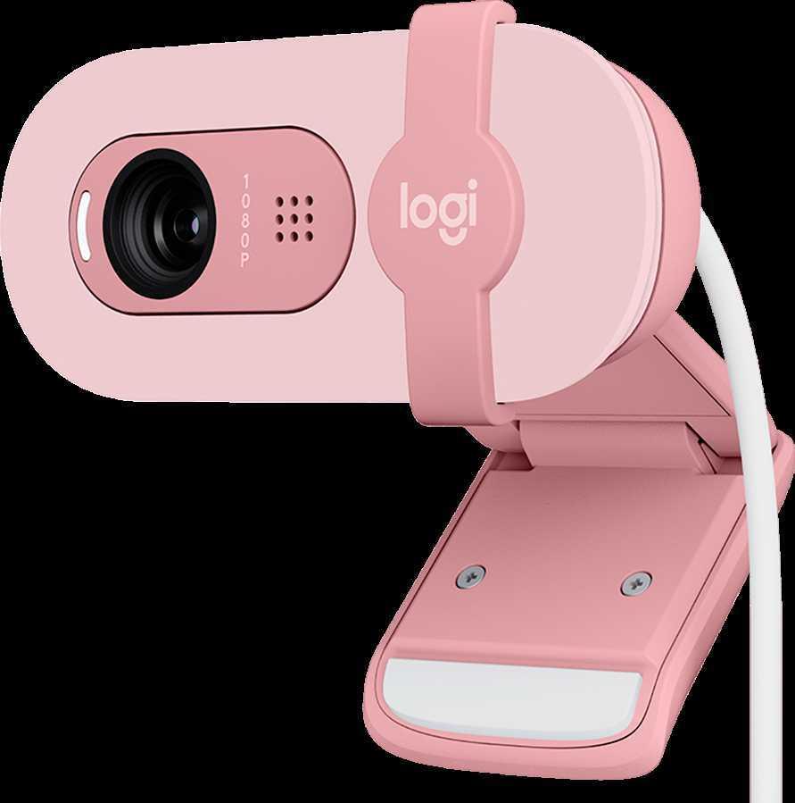 Logitech BRIO 100 Full HD Webcam 1920 x 1080 Rose
