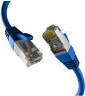 EFB-Elektronik CAT8.1 BLAU 3m RJ45 PATCHKABEL S/FTP PIMF LSZH 2000MHZ 40GB NETZWERKKABEL Hersteller: EFB Elektronik (EC020200238)