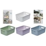 smartstore Aufbewahrungskorb Essence L, lavendel Fassungsvermögen: 11,4 Liter, modernes Design, - 1 Stück (304015)