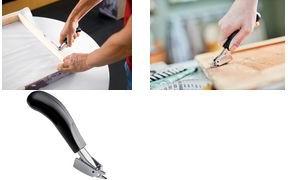 Rapid Enthefterzange R3, silber/schwarz Verschleißteile aus Stahl, ergonomischer Griff aus - 1 Stück (5001701)