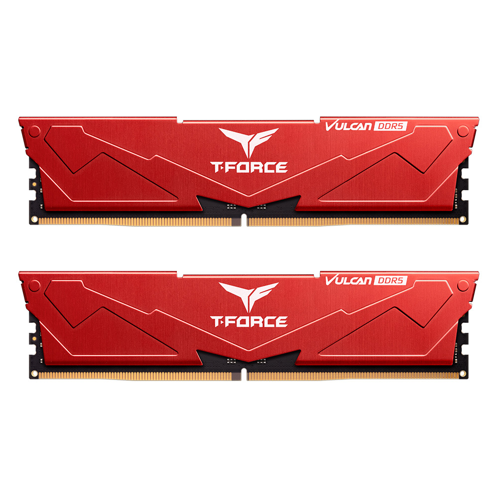 T-FORCE Vulcan DDR5 32 GB Kit 2x16 GB 6000 MHz CL30 DIMM Rot