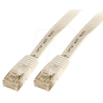 EFB-Elektronik RJ45 Flachpatchkabel Cat.6A U/UTP PVC weiß 1,5m Hersteller: EFB Elektronik (K8107WS.1,5)