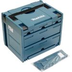 Makita Makpac Hartschalentasche für Werkzeuge/Zubehör (P-84349)