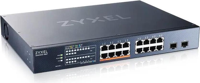 Zyxel XMG1915-18EP Managed Switch 16x 2.5G PoE++ 2x SFP+