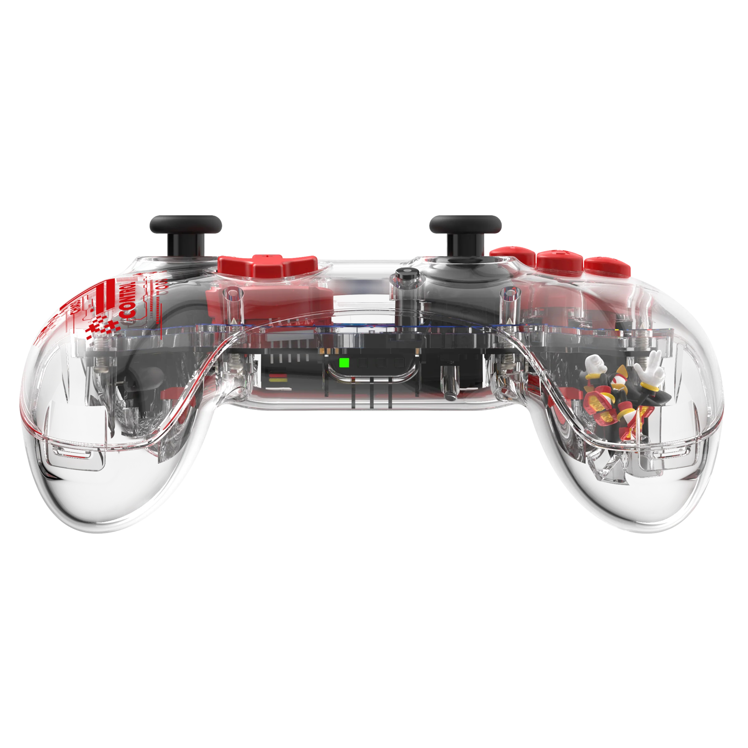 PDP REALMz Plus Wireless Controller Shadow Space Colony ARK Nintendo Switch Mehrfarbig, Transparent
