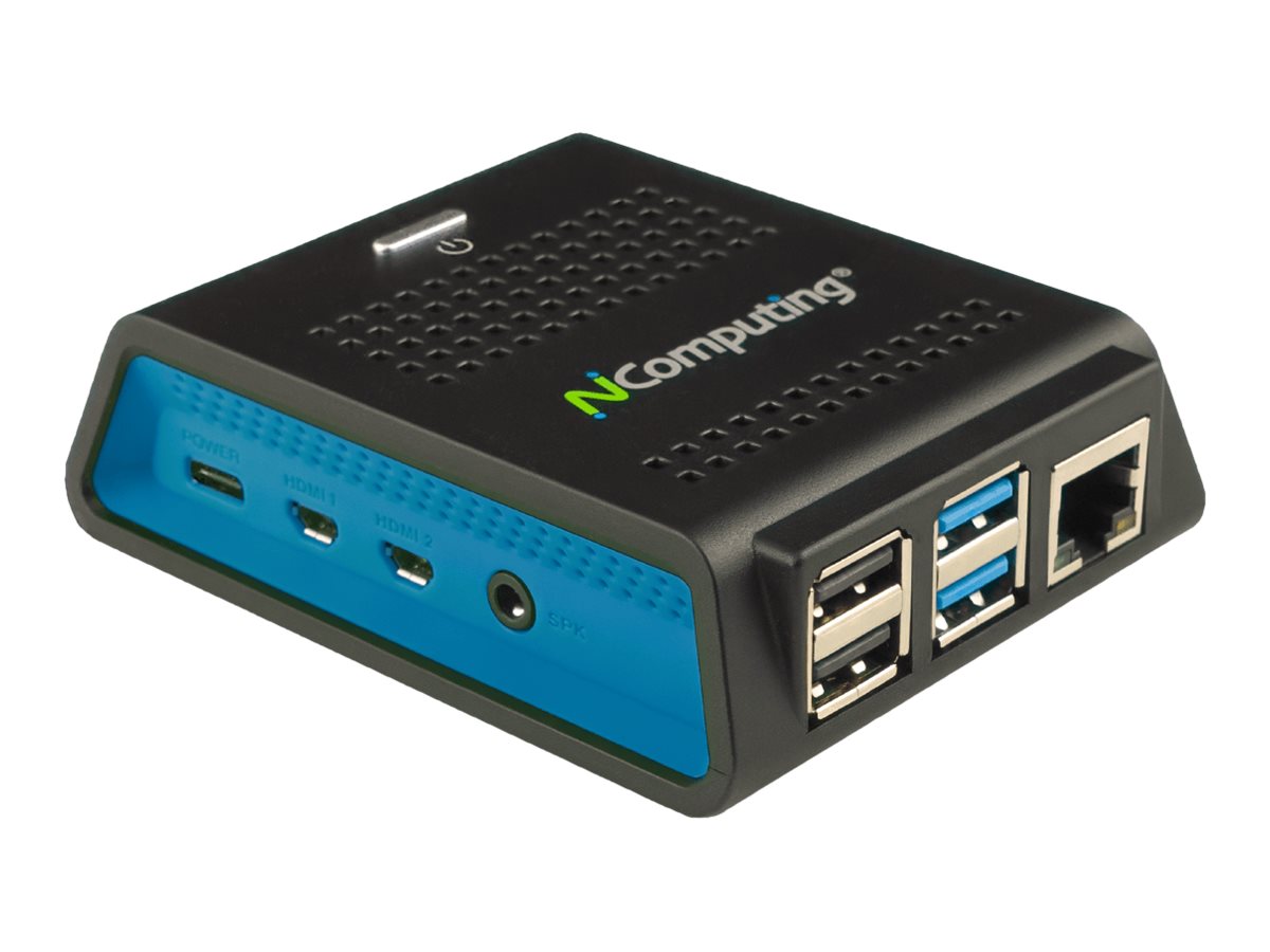 NComputing RX-series RX420 (RDP) Barebone Schwarz, Blau