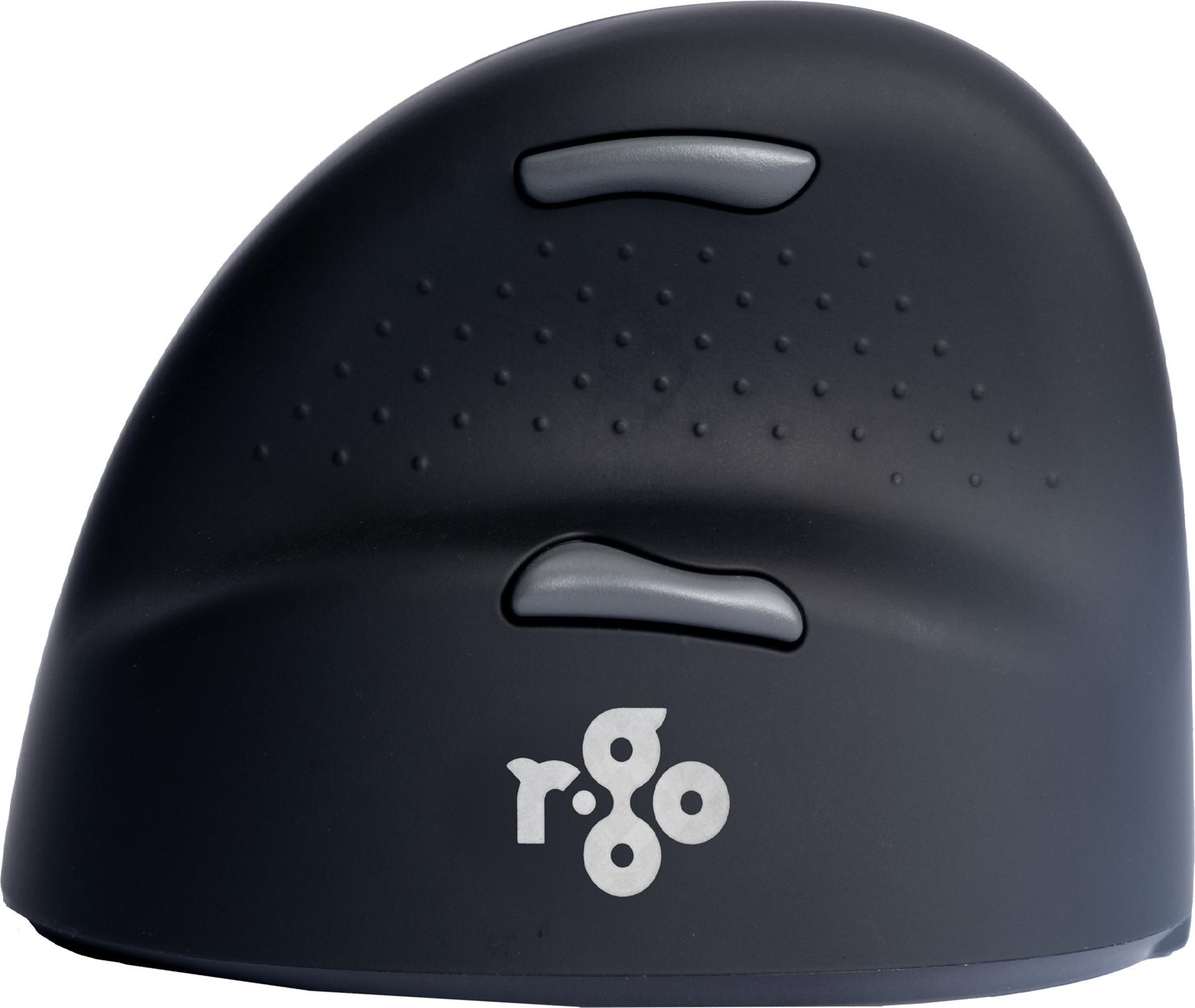 R-Go Tools HE Break Ergonomische Vertikale Maus Linkshänder Medium Bluetooth Schwarz