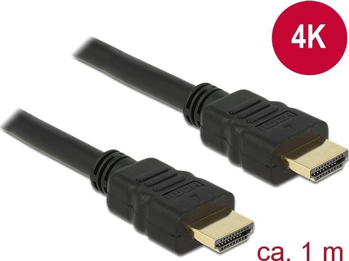DeLOCK Video-/Audio-/Netzwerkkabel HDMI 28 AWG 84752