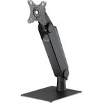 Goobay Freistehende Single-Monitorhalterung, schwarz (70821)