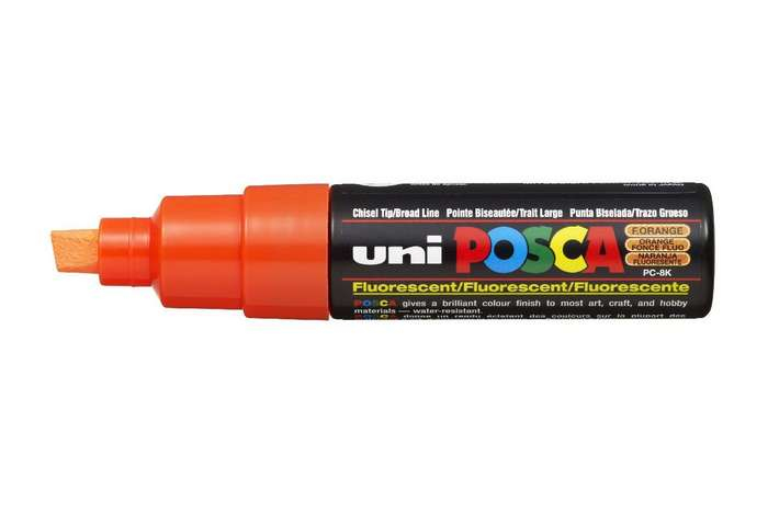 Posca POSCA PC-8K Pigmentmarker Keilspitze 8 mm Neon Orange