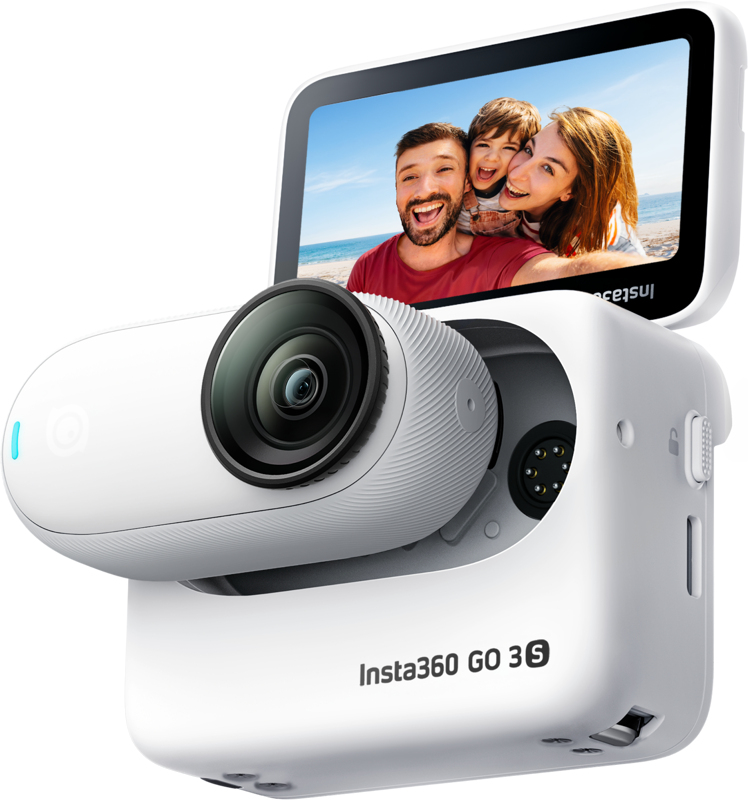 Insta360 GO 3S Actionsport-Kamera 4K Ultra HD 2,2" WLAN Bluetooth 39,1 g Weiß