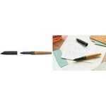 STABILO Kugelschreiber Grow, moosgrün / eiche Schaft aus Holz, Griffstück aus Kunststoff, weiche Kugel - 1 Stück (6032/1-41)