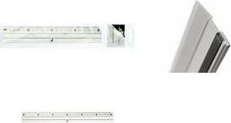 kangaro Metall-Lineal, aus Aluminium, 500 mm mit Millimeter-Skala, integrierter Gummistreifen an der - 1 Stück (K-760050)