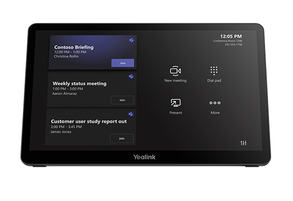 Yealink MVC Series S90 Videokonferenzsystem 8 MP Schwarz, Grau