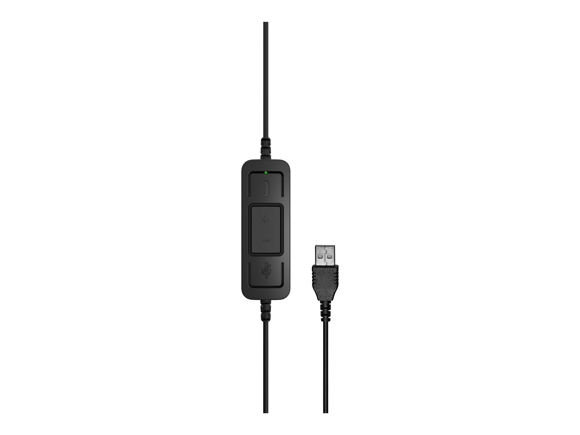 EPOS IMPACT SC 60 USB ML On-Ear Headset Stereo USB Schwarz mit orangefarbenen Akzenten