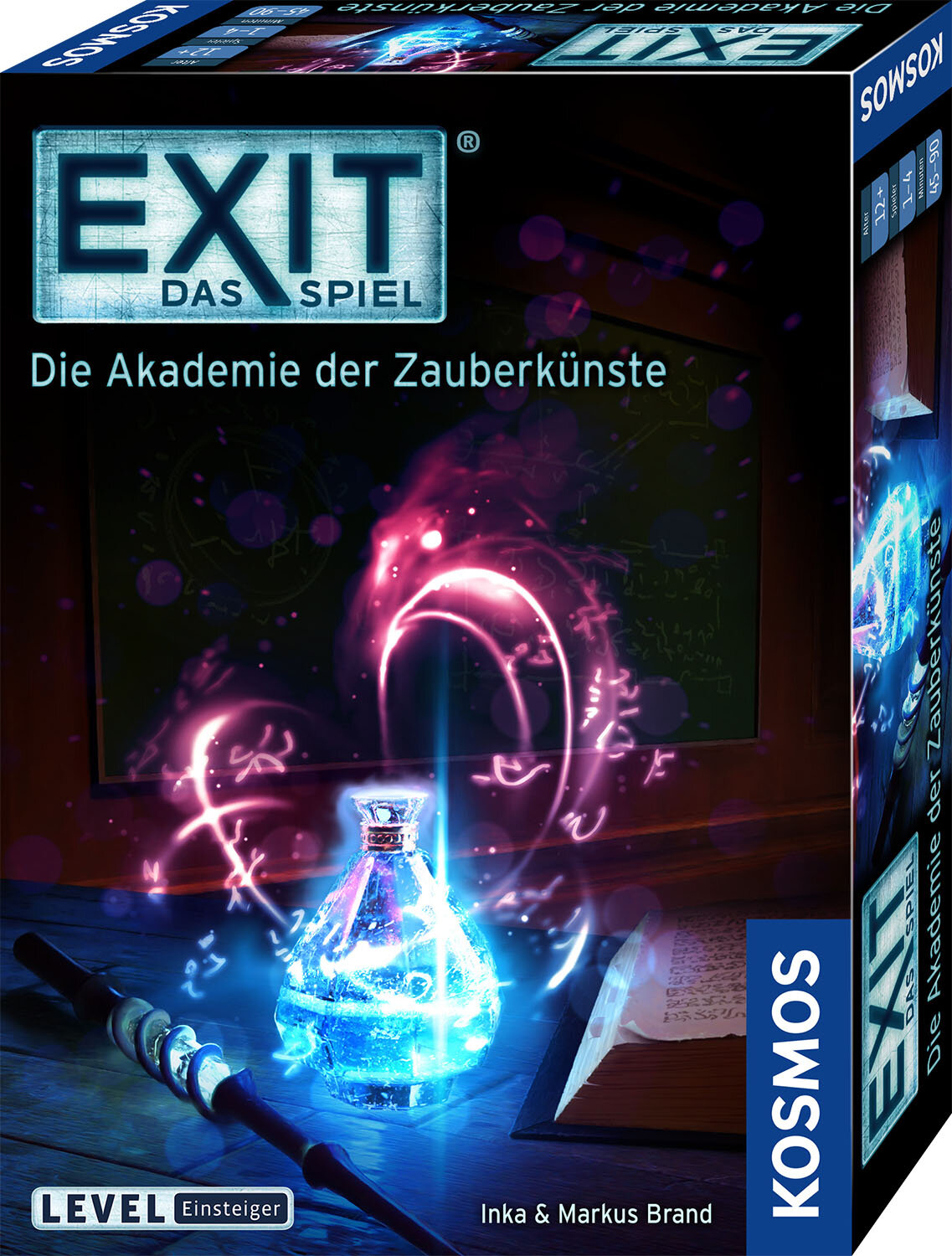 Kosmos EXIT® Das Spiel – Die Akademie der Zauberkünste – Brettspiel für 1–4 Spieler, ab 10 Jahre, ca. 45 min