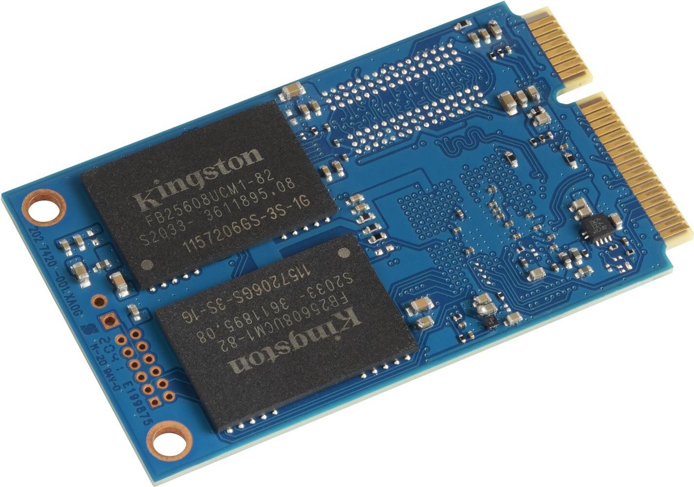 Kingston KC600 mSATA SSD 512 GB SATA 6Gb/s 3D TLC