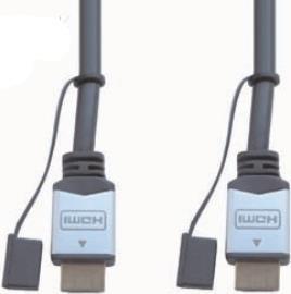 e+p HDMI 401/1 1m HDMI HDMI Schwarz HDMI-Kabel (HDMI401/1)