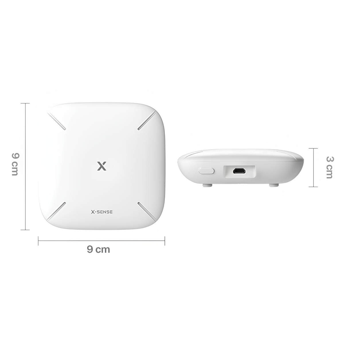X-Sense SBS50 Alarmsignalverstärker Weiß
