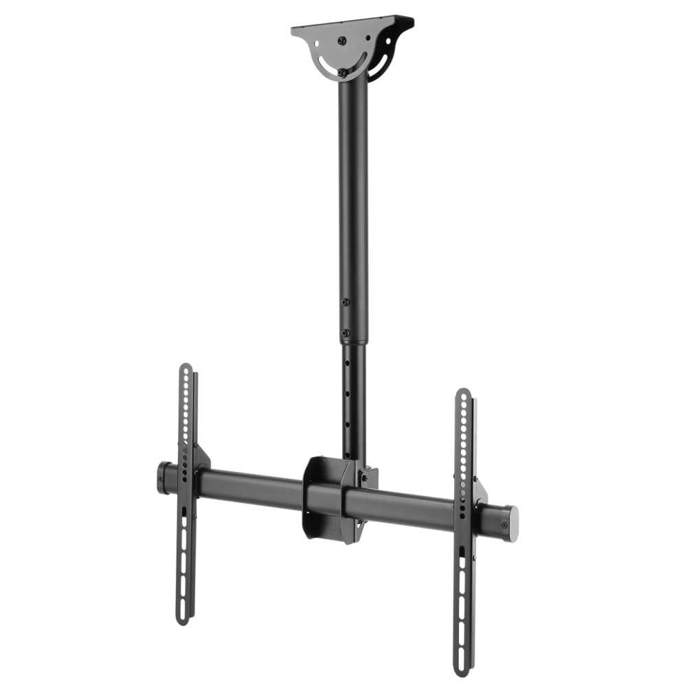 Techly ICA-CPLB-946S Teleskop-Deckenhalterung 37"–70" 50 kg Schwarz