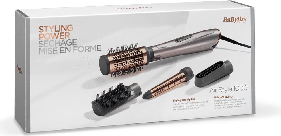 BaByliss AirStyle 1000 Haarstyling-Set 1000 W 2,5 m Schwarz/Kupfer/Palladium
